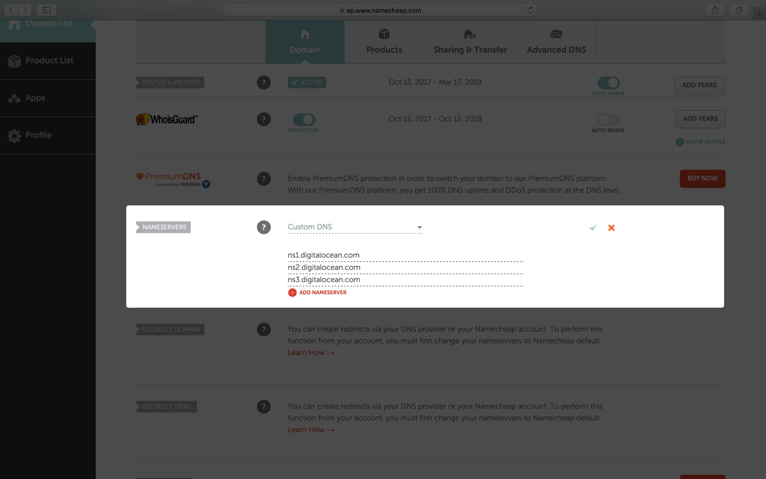 Configure DNS Settings