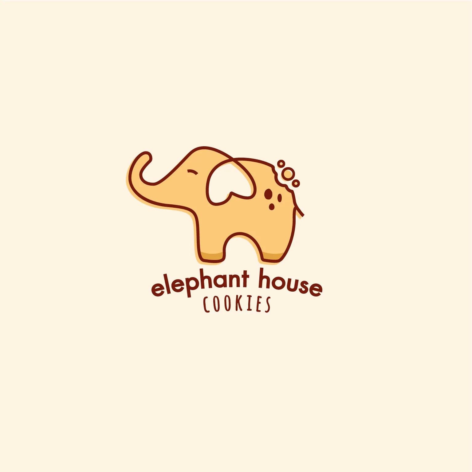 Elephant House Cookies Logo