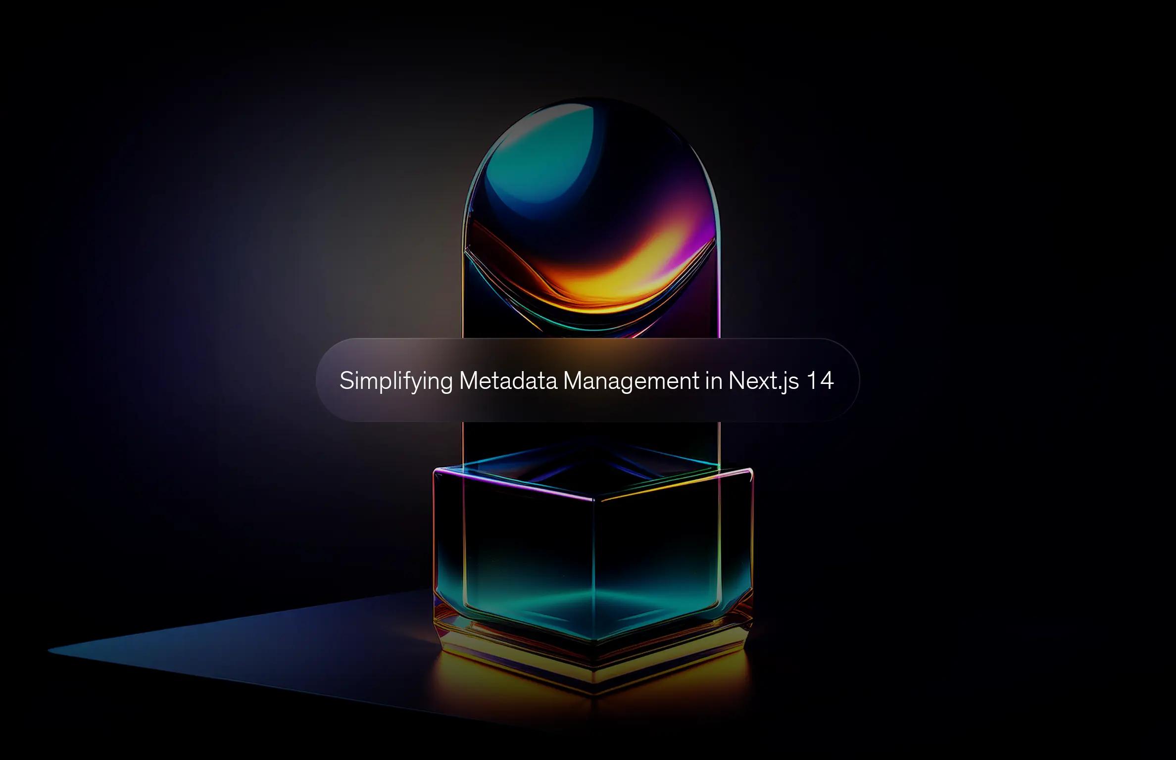 Simplifying Metadata Management in Next.js 14