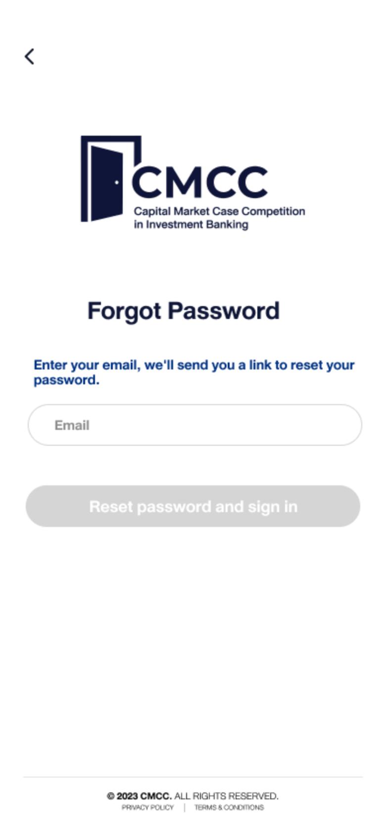 Forgot Password